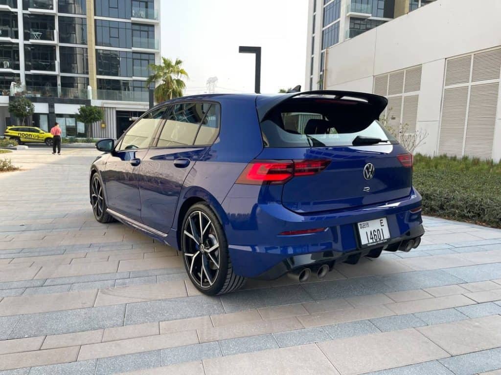 Tested: 2023 Volkswagen Golf R is a very hot hatch. 3 2023 Volkswagen Golf R Rear
